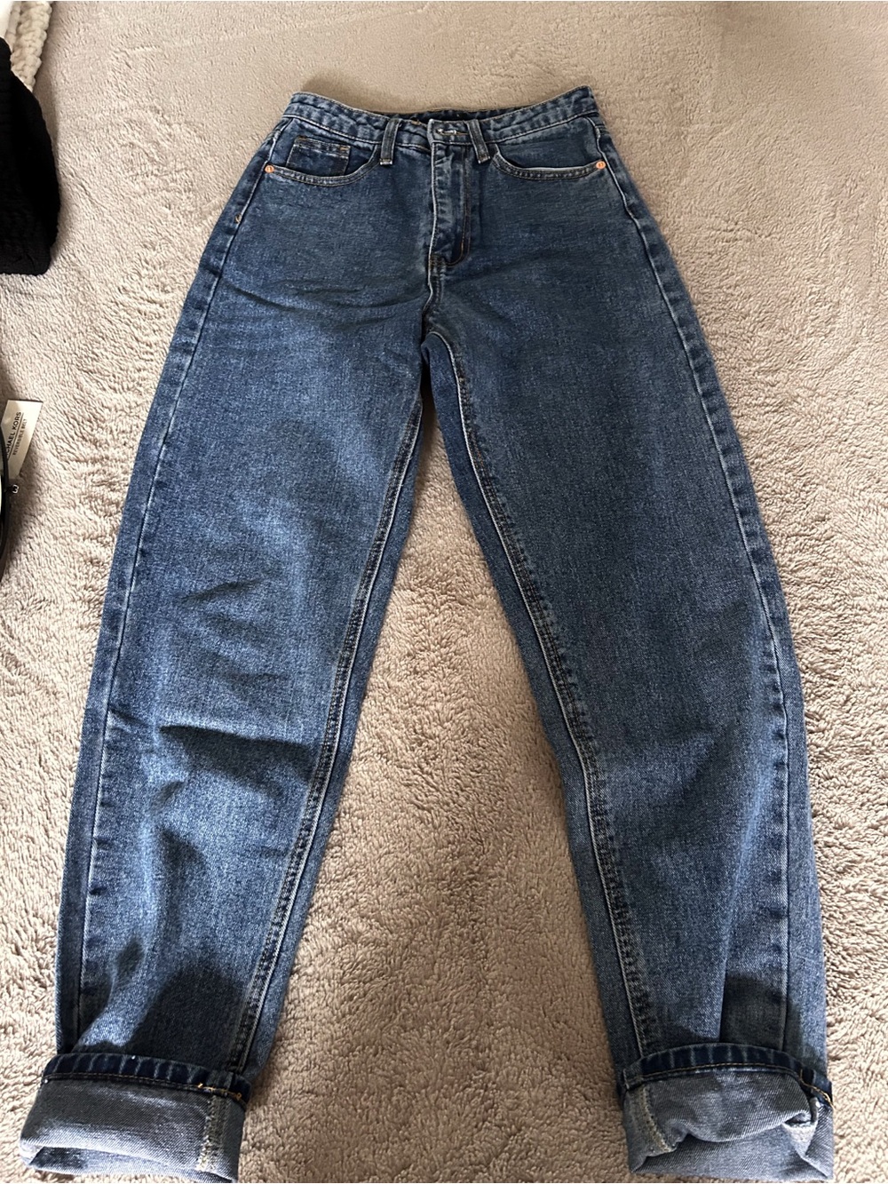 Dark Denim High Rise Jeans